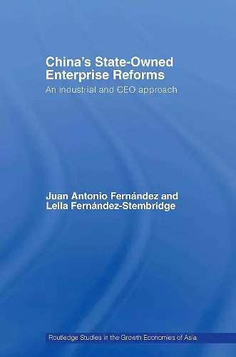 China's State Owned Enterprise Reforms cover