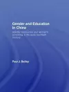 Gender and Education in China cover