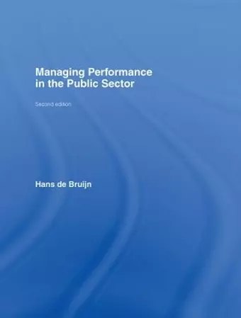 Managing Performance in the Public Sector cover