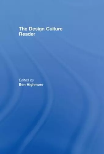 The Design Culture Reader cover