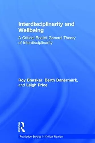 Interdisciplinarity and Wellbeing cover