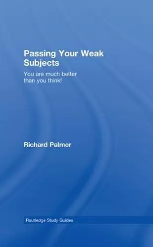 Passing Your Weak Subjects cover