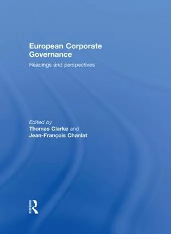 European Corporate Governance cover