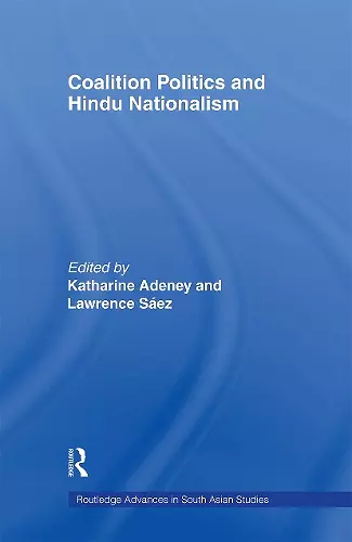 Coalition Politics and Hindu Nationalism cover