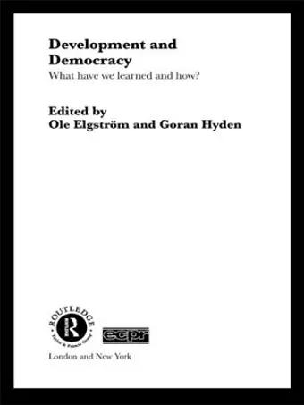 Development and Democracy cover