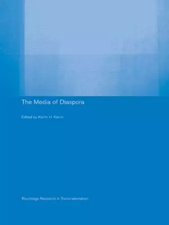 The Media of Diaspora cover