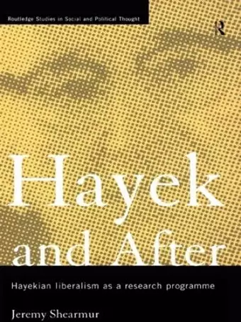 Hayek and After cover