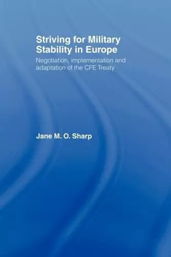 Striving for Military Stability in Europe cover