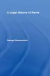 A Legal History of Rome cover