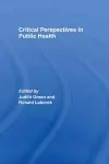 Critical Perspectives in Public Health cover