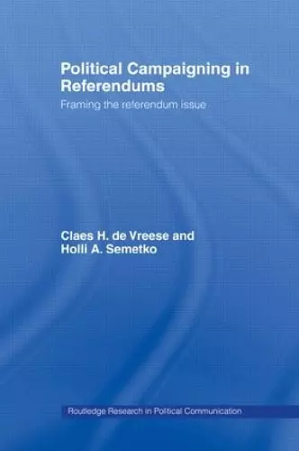 Political Campaigning in Referendums cover