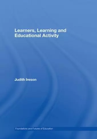 Learners, Learning and Educational Activity cover