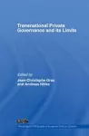 Transnational Private Governance and its Limits cover