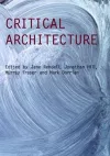 Critical Architecture cover