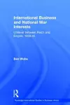 International Business and National War Interests cover