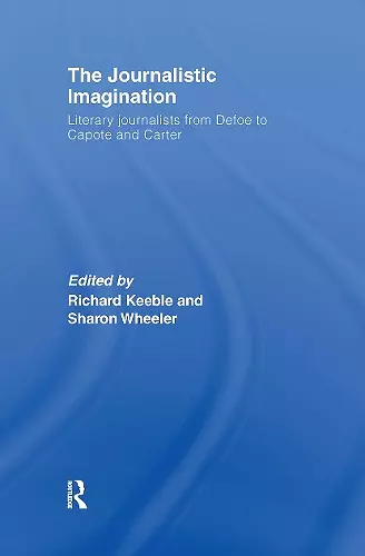 The Journalistic Imagination cover