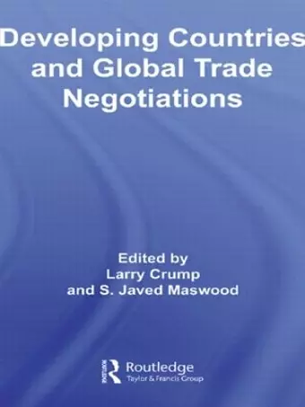 Developing Countries and Global Trade Negotiations cover