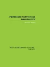 Power and Party in an English City cover