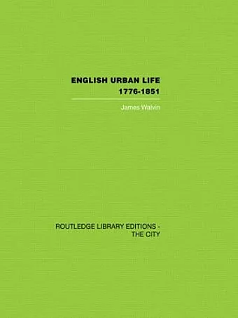 English Urban Life cover