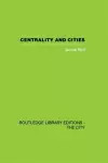 Centrality and Cities cover