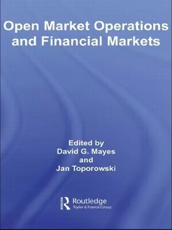 Open Market Operations and Financial Markets cover