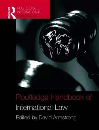 Routledge Handbook of International Law cover