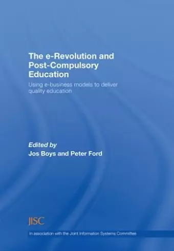 The e-Revolution and Post-Compulsory Education cover