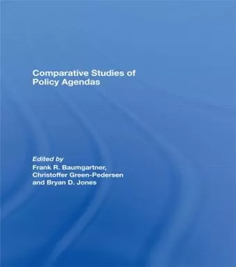 Comparative Studies of Policy Agendas cover