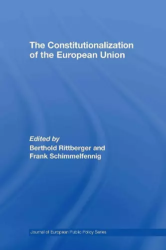 The Constitutionalization of the European Union cover