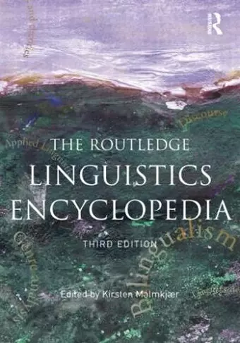 The Routledge Linguistics Encyclopedia cover