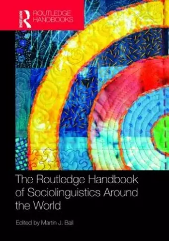 The Routledge Handbook of Sociolinguistics Around the World cover