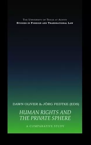 Human Rights and the Private Sphere vol 1 cover