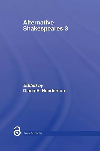 Alternative Shakespeares cover