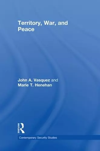 Territory, War, and Peace cover