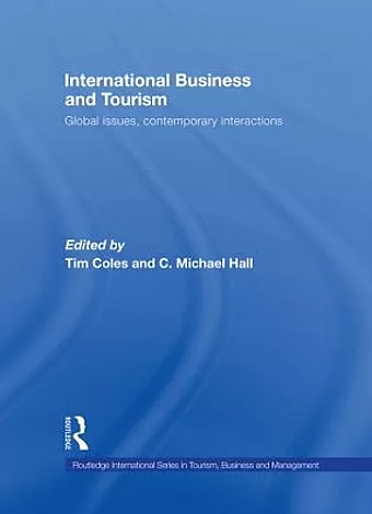 International Business and Tourism cover