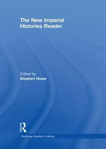 The New Imperial Histories Reader cover