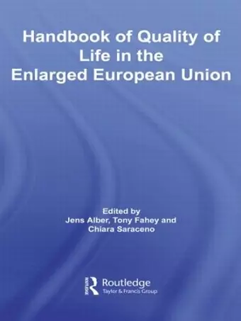 Handbook of Quality of Life in the Enlarged European Union cover