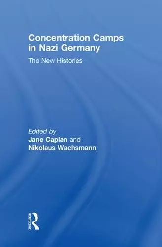 Concentration Camps in Nazi Germany cover