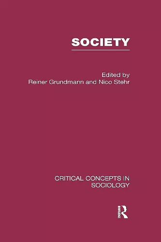 Society cover