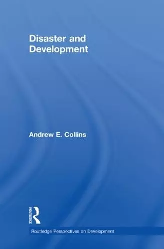 Disaster and Development cover