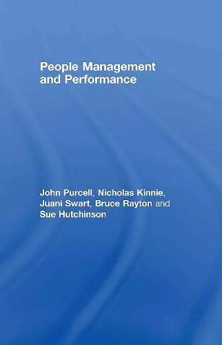 People Management and Performance cover