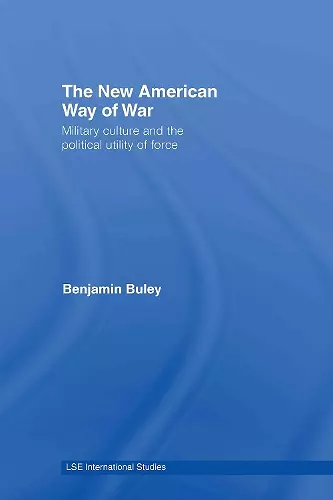 The New American Way of War cover