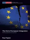 The End of European Integration cover