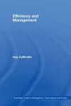 Efficiency and Management cover