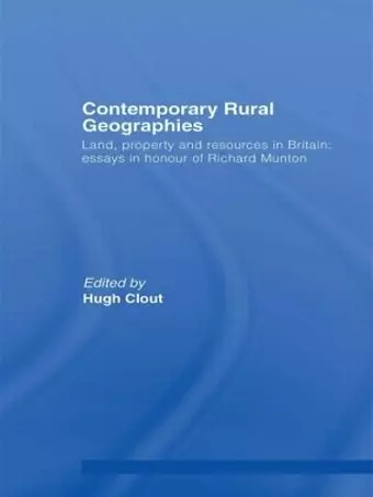 Contemporary Rural Geographies cover