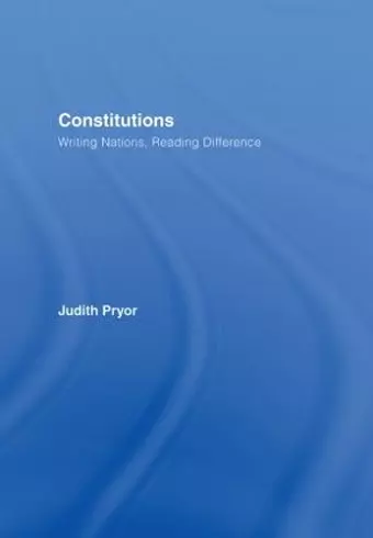 Constitutions cover