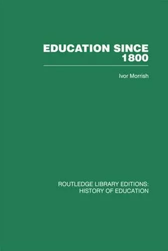 Education Since 1800 cover