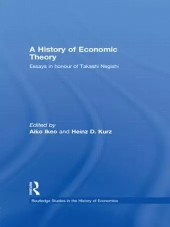 A History of Economic Theory cover