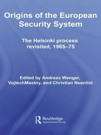 Origins of the European Security System cover