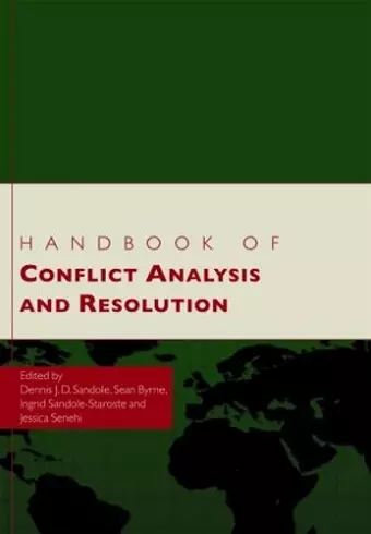 Handbook of Conflict Analysis and Resolution cover